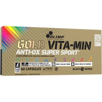 Image 1 of Olimp Sport Nutrition Gold VITA-MIN Anti-OX Super Sport [60 капсули]