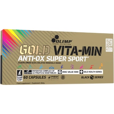 Olimp Sport Nutrition Gold VITA-MIN Anti-OX Super Sport [60 капсули]