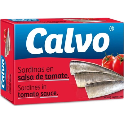 Calvo Sardinky v paradajkovej omáčke 120 g