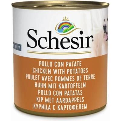 Schesir Dog Adult kuře s bramborami 285 g