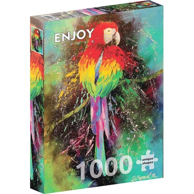 Enjoy Пъзел Enjoy от 1000 части - Пъстроцветен папагал (Enjoy-1787)