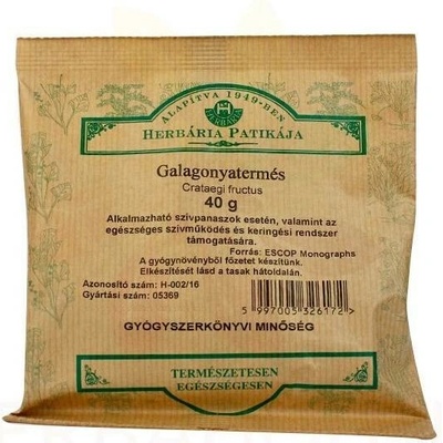 Herbária čaj Hloh obecný plod 40 g