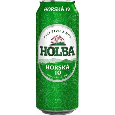 Holba 10 Horská světlé výčepní 4,2% 0,5 l (plech)