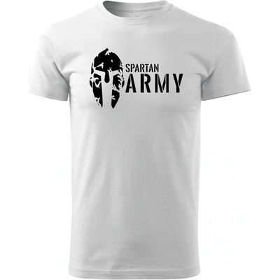 Dragowa krátke tričko spartan army biele