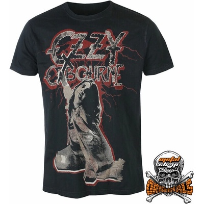 Tričko Metal Metalshop Originals Ozzy Osbourne Redlightening černá