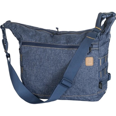 Helikon-Tex Чанта BUSHCRAFT SATCHEL - найлон и полиестер смес - меланжово синя (TB-BST-NP-M2)