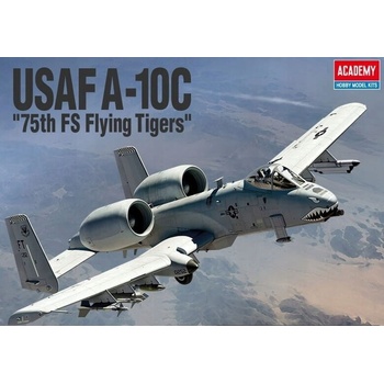 Academy Model Kit letadlo 12348 USAF A-10C 75th FS Flying Tigers 1:48