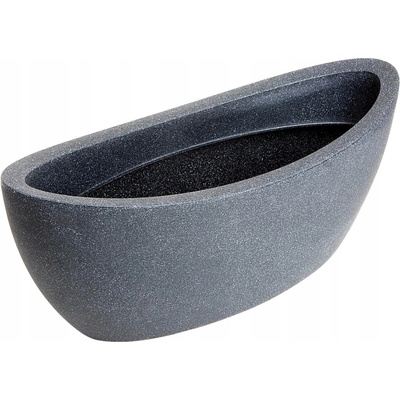 Scheurich Kvetináč plast sivý 58 x 24 x 23 cm