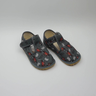 Beda Barefoot bačkůrky šedá formule 060010 W 02