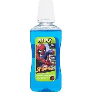 Marvel Spiderman Firefly Fluoride Mouthwash вода за уста с флуорид за деца 300 мл