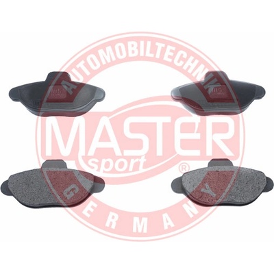 MASTER-SPORT Sada brzdových platničiek kotúčovej brzdy 13046039492NSETMS