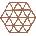 Zone Denmark Подложка за горещи съдове Triangles бадем (31605)
