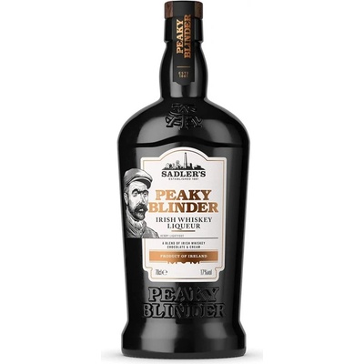 Peaky Blinder irish whiskey cream liqueur 17% 0,7 l (holá láhev)