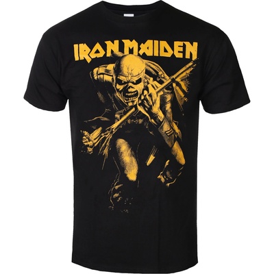 ROCK OFF Мъжка тениска Iron Maiden - 50 Trooper - Crop Yellow - ROCK OFF - IMTEE211MB