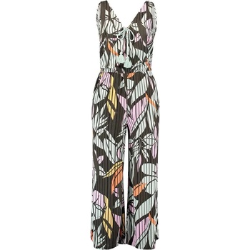 O'Neill Гащеризон O´neill LW Rockway jumpsuit - Black (Green AOP W / Pink-Purple)