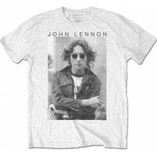 John Lennon tričko Windswept white