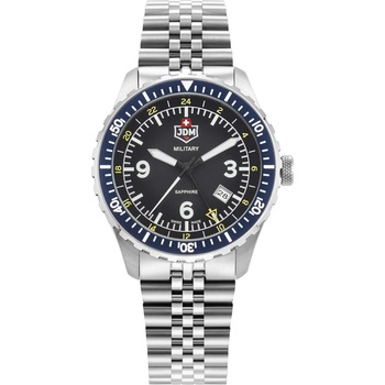 JDM Мъжки часовник JDM Military Sapphire Wingman GMT JDM-WG028-04 (JDM-WG028-04)