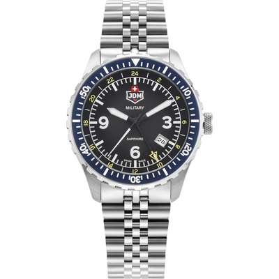 JDM Мъжки часовник JDM Military Sapphire Wingman GMT JDM-WG028-04 (JDM-WG028-04)