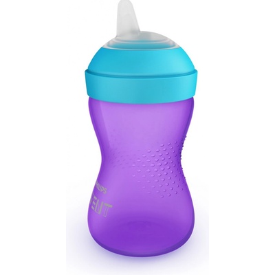 Avent netekoucí hrneček jemná hubička fialová 300 ml – Zboží Dáma