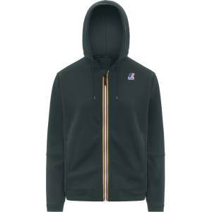 K-Way Мъжко ежедневно яке K-Way Prosper Brushed PC Hoodie - Green Dark Jungle - размер XL (017-4151-0214)