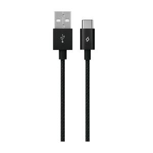 Ttec Кабел AlumiCable Type C 2.0 Charge/Data Cable - Черен