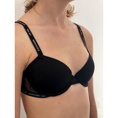 Calvin Klein QF6790E LOGO MESH čierna