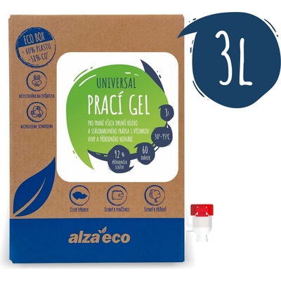 AlzaEco Prací gél Universal 3 l 60 praní