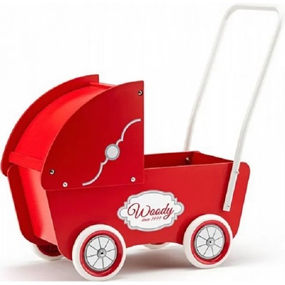 Woodyland Детска играчка Woody - Ретро количка за кукли (91510)