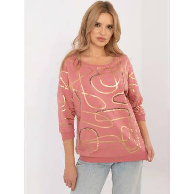 Blouse CLM-BZ-1257.71-dark pink ružová Calimera