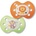 Baby-Nova Каучукова залъгалка Baby Nova - Размер 1, Джунгла, 2 броя (24120)