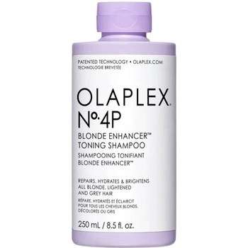 OLAPLEX Тониращ шампоан за възстановяване на руса коса No. 4P, 250 ml