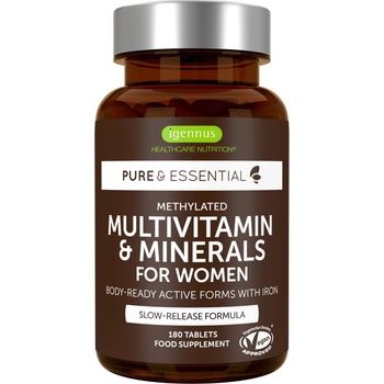 Igennus Pure & Essential Advanced Multivitamin & Minerals - 180 таблетки