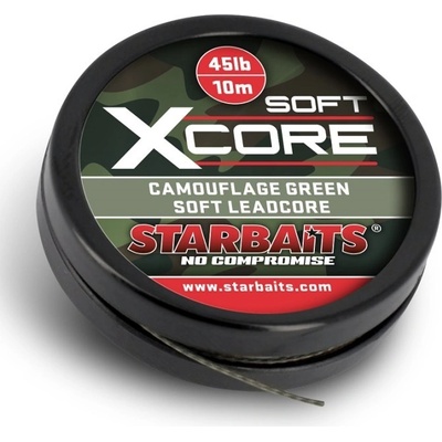 STARBAITS Olověná šňůra X-CORE Cam Soft 10m 45lb