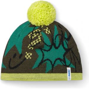 Eisbär Детска зимна шапка (beanie) Eisbär Kid's Ready Pompon Mütze Beanie - Winter Lemon / Outdoor Green / Deep Lake - размер 55 cm (904-6938-0311)