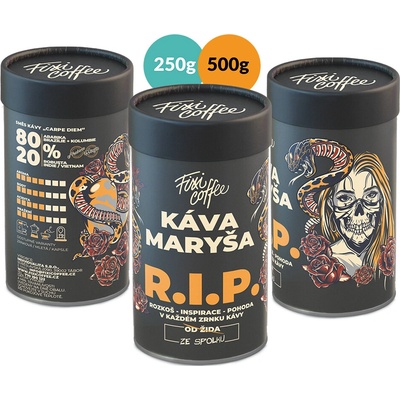 Fixi Coffee Káva Maryša R.I.P. jemně mletá 250 g