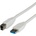 Roline Кабел USB 3.0, A(м) към B(м), 0.8m, бял (rst_4005080)