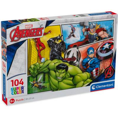 Clementoni Пъзел Clementoni от 104 части - Отмъстителите (27284)