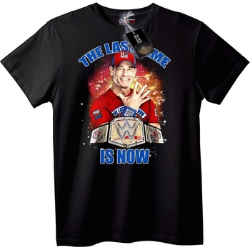 NOONEBRAND Тениска WWE шампион Последния път е сега - 2XL, Black