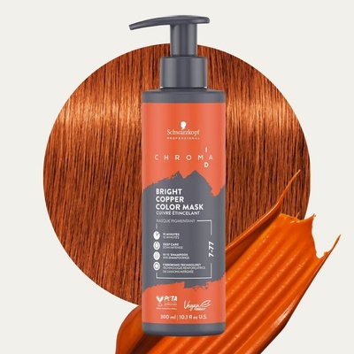 Schwarzkopf Chroma ID Bonding Color Mask 7-77 Bright Copper 300 ml