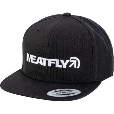 Meatfly Skipper Snapback čierna/biela