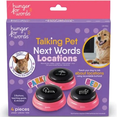 Brightkins Mluvící tlačítka Talking Pet Next Words – Locations