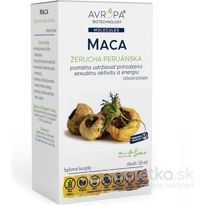 Avropa Maca bylinné kvapky 50 ml