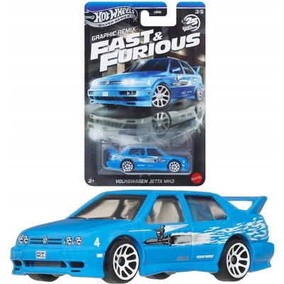 Mattel Hot Wheels Silver Series Fast and Furious Volkswagen Jetta MK3
