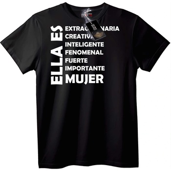 NOONEBRAND Тениска Извънредна Жена - 5XL, Black