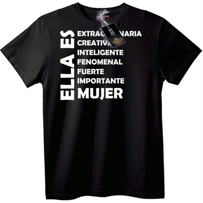 NOONEBRAND Тениска Извънредна Жена - 5XL, Black
