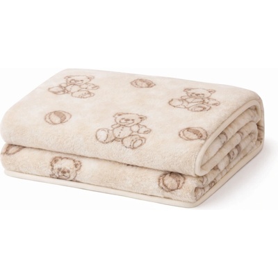 Lotos-Dreams Vlněná deka Merino medvídek 450g/m2 250x200