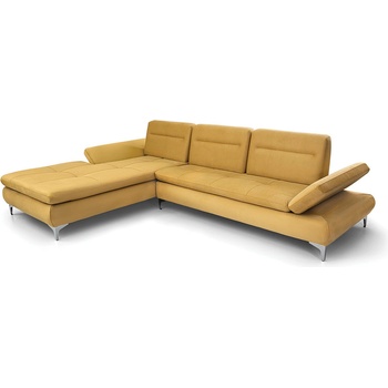Мебели КАМБО Ъглов диван Токио бледо жълт Solar 45