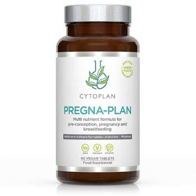 Cytoplan Pregna-Plan Multivitamín pre tehotné aj dojčiace matky 60 tabliet