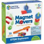 Learning Resources Игрален комплект Learning Resources - Магнетизъм, 39 части (LER9295)