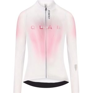 Q36.5 Дамска фланелка с дълъг ръкав за колоездене Q36.5 Women's Gregarius Hybrid Light L/S Jersey Cycling jersey - Gazzetta Pink (156-3122-0111)
